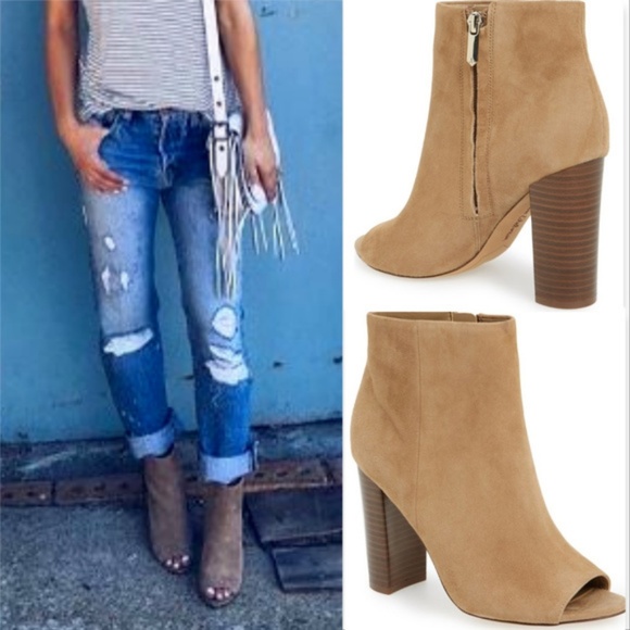 SOLD Sam Edelman Suede BOOTIES NWOT - Picture 2 of 4